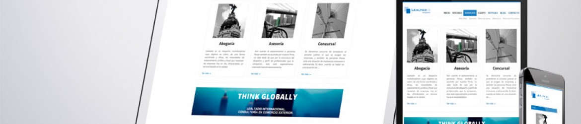Sección Servicios de "Lealtadis Abogados"