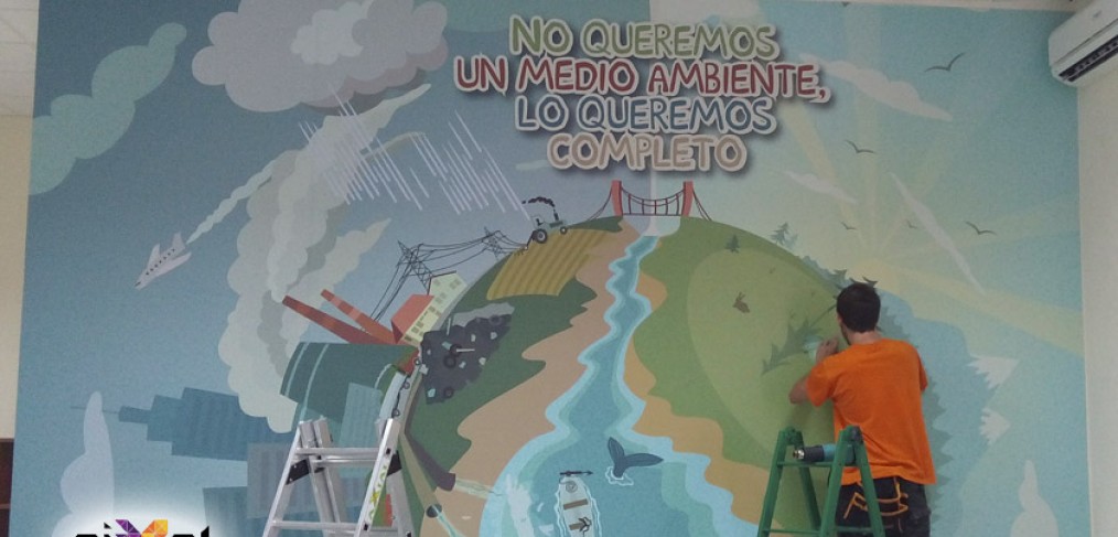 Compañía de María, Diseño y Montaje por Pixel Plus Estudio Gráfico