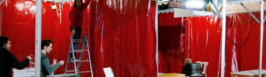 Feria del Tomate 2016, Montaje y Rotulación por Pixel Plus