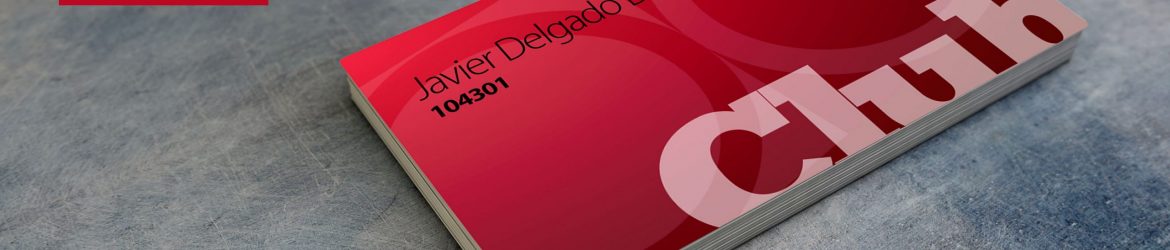 Diseño de las tarjetas de visita.