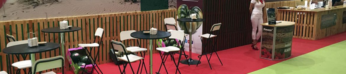 Stand Agrupalmeria para feria Agrícola Expolevante Níjar 2016