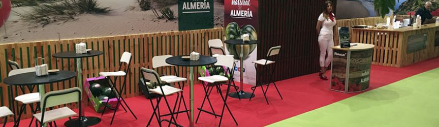 Stand Agrupalmeria para feria Agrícola Expolevante Níjar 2016