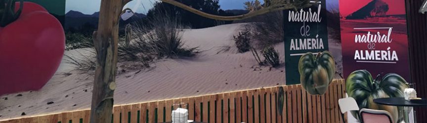 Stand Agrupalmeria para feria Agrícola Expolevante Níjar 2016