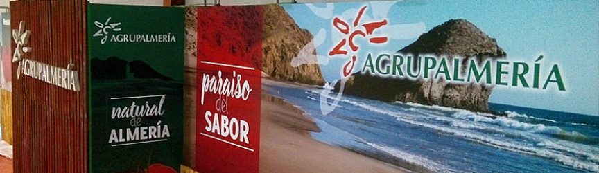 Stand Agrupalmeria para feria Agrícola Expolevante Níjar 2016