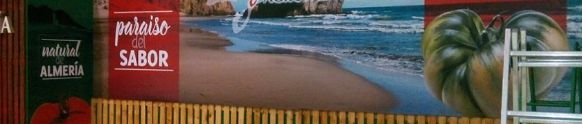 Stand Agrupalmeria para feria Agrícola Expolevante Níjar 2016