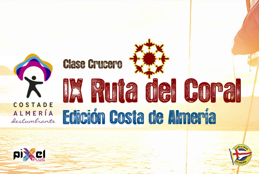 Portfolio de "IX Ruta del Coral - Club de Mar de Almería, Diseño Gráfico e Impresión Digital por Pixel Plus Estudio Gráfico"
