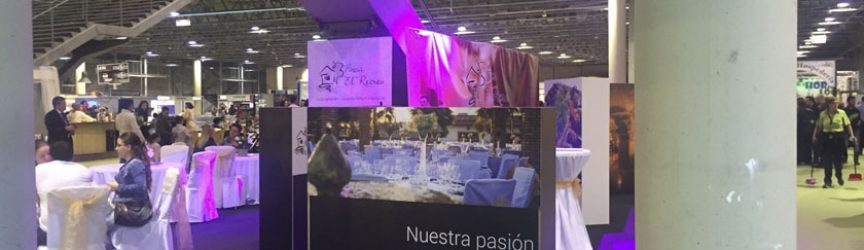 Stand de Finca el Recreo para feria Expoboda 2016