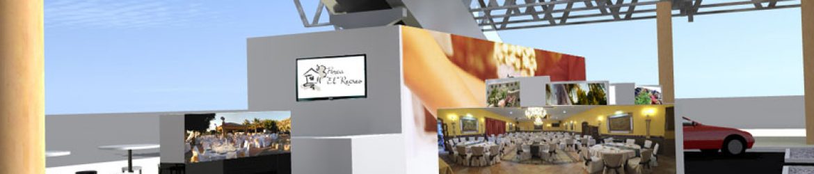 Stand de Finca el Recreo para feria Expoboda 2016