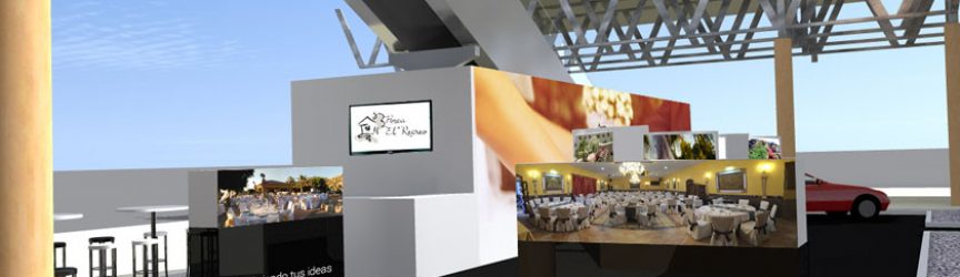 Stand de Finca el Recreo para feria Expoboda 2016