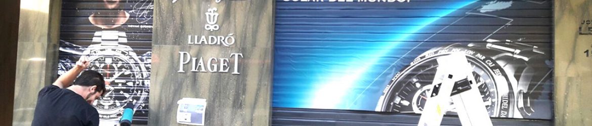 Rotulación Joyería León