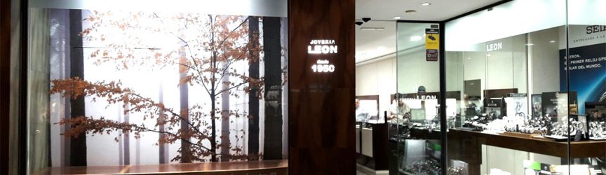 Rotulación Joyería León