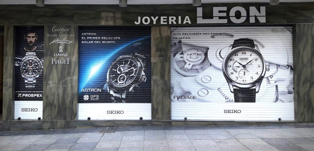 Rotulación Joyería León