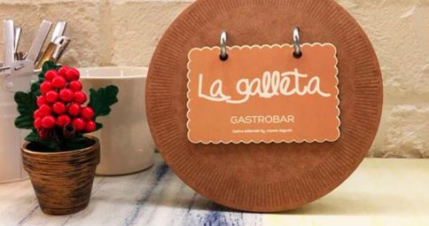 Diseño cartas La Galleta Gastrobar