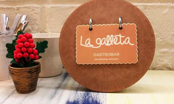 Diseño cartas La Galleta Gastrobar
